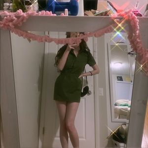 Army Green Dress